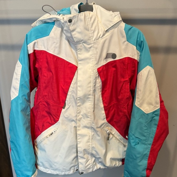 DC Women's Ski & Snow Jacket - Red, White, and Blue - Picture 1 of 5